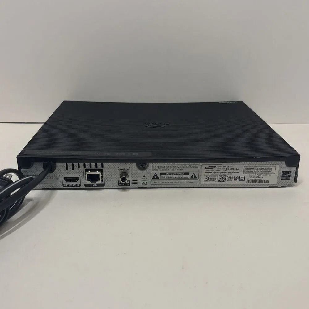Samsung BD-J5700 Smart Curved Blu-ray DVD Player Wi-Fi Streaming HDMI w/ Remote